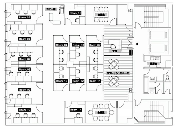 オフィス見取り図